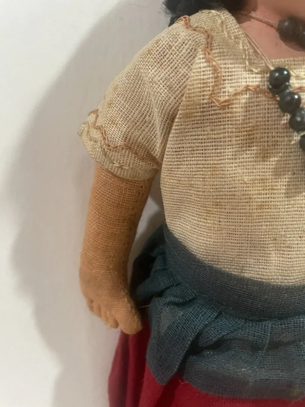 Vintage Composition and Cloth Mexican 12